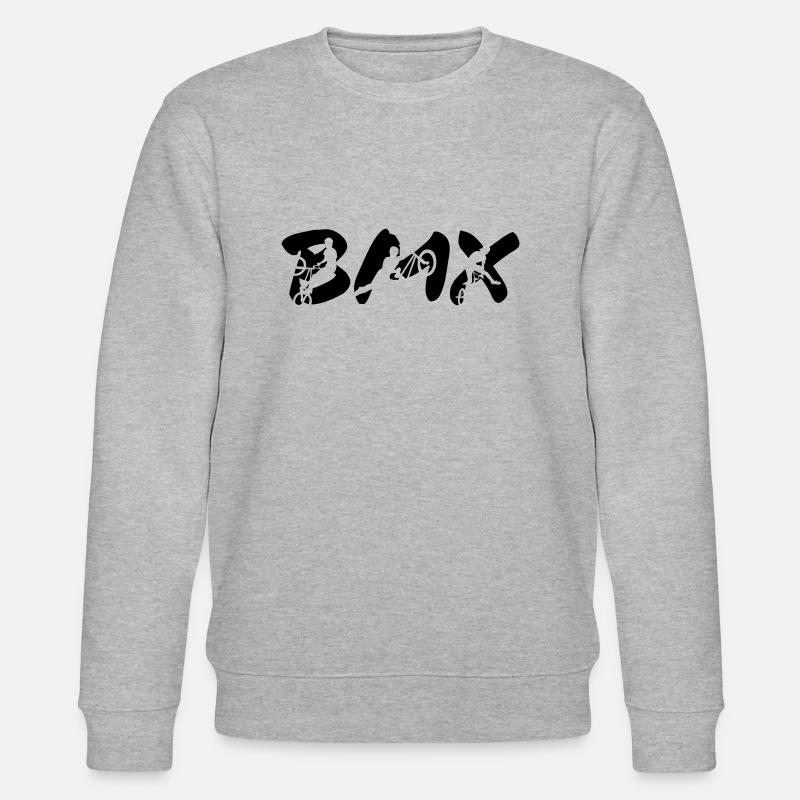 BMX - Sweat bio CHANGER Stanley/Stella Unisexe - gris chiné