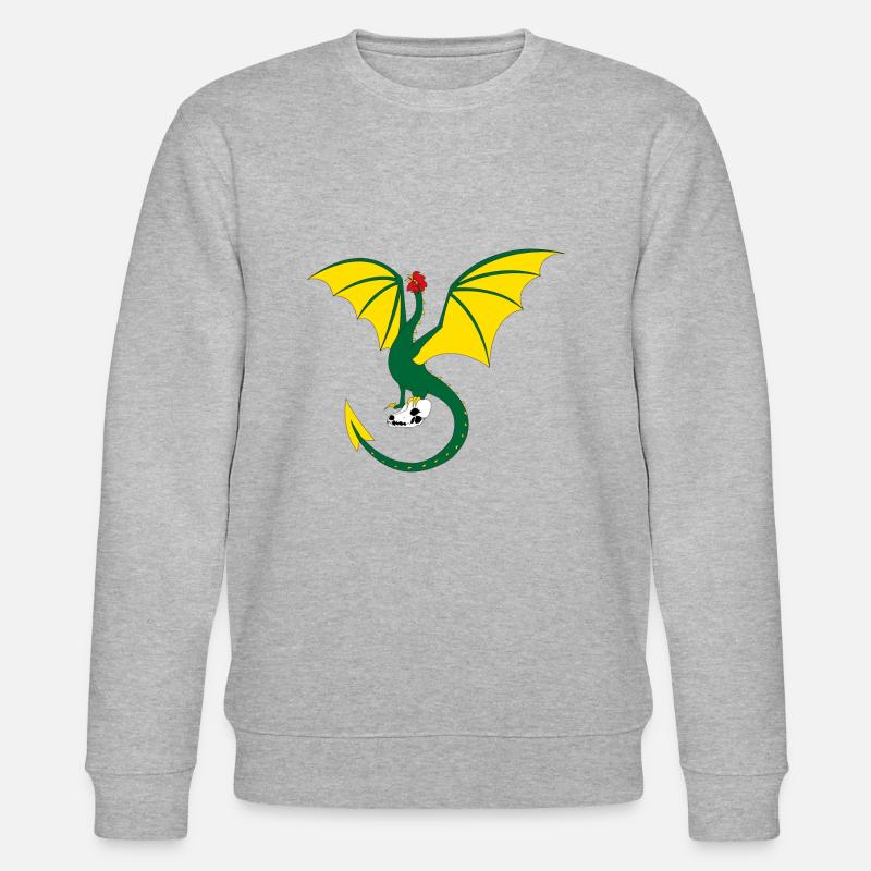 Jugger basilisks Basel Merch - Stanley/Stella CHANGER Unisex Organic Sweatshirt - heather grey