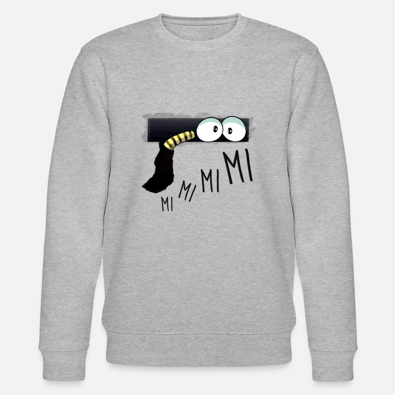 Spinne - Stanley/Stella Unisex Bio-Sweatshirt CHANGER  - Grau meliert