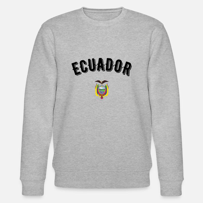 Ecuador - Sweat bio CHANGER Stanley/Stella Unisexe - gris chiné