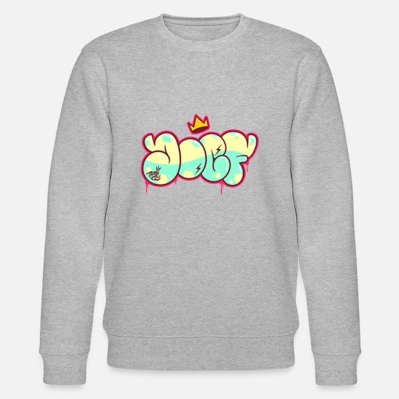 Grafik #01 - Stanley/Stella Unisex Bio-Sweatshirt CHANGER  - Grau meliert