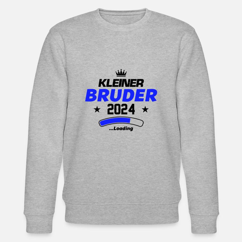 kleiner bruder 2024 loading - Stanley/Stella Unisex Bio-Sweatshirt CHANGER  - Grau meliert