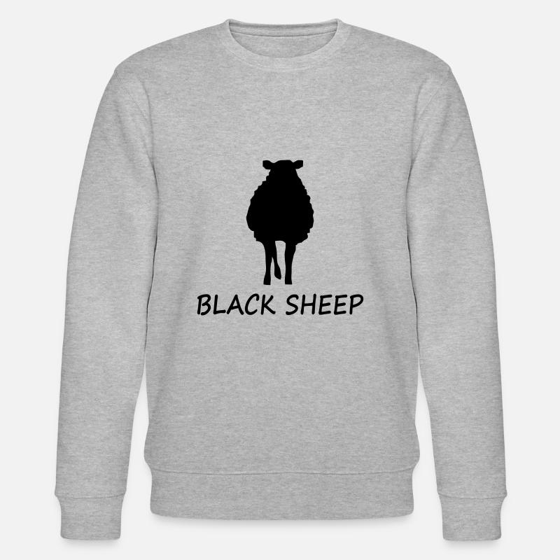 Black Sheep - Stanley/Stella Unisex Bio-Sweatshirt CHANGER  - Grau meliert