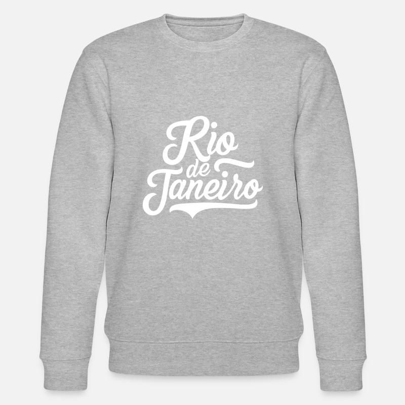Rio de Janeiro - Sweat bio CHANGER Stanley/Stella Unisexe - gris chiné