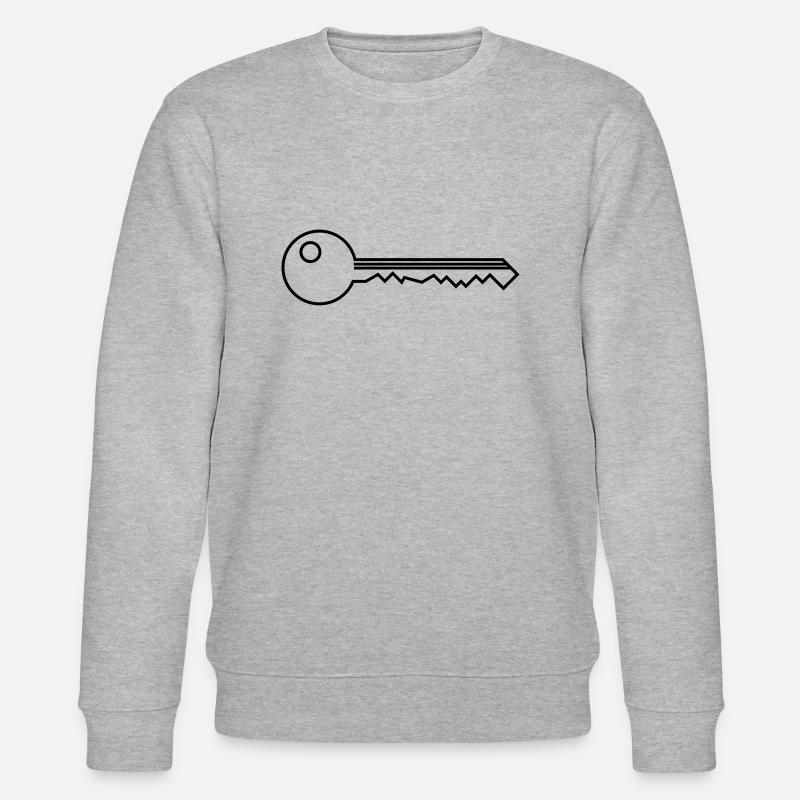 Clés - Sweat bio CHANGER Stanley/Stella Unisexe - gris chiné