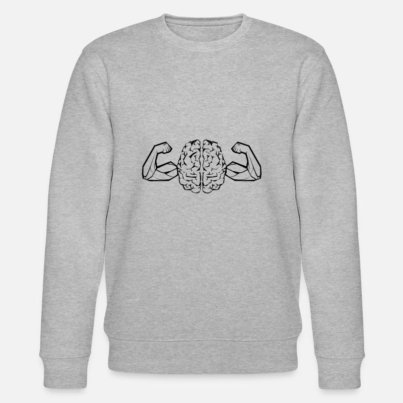 Powerbrain - Sweat bio CHANGER Stanley/Stella Unisexe - gris chiné