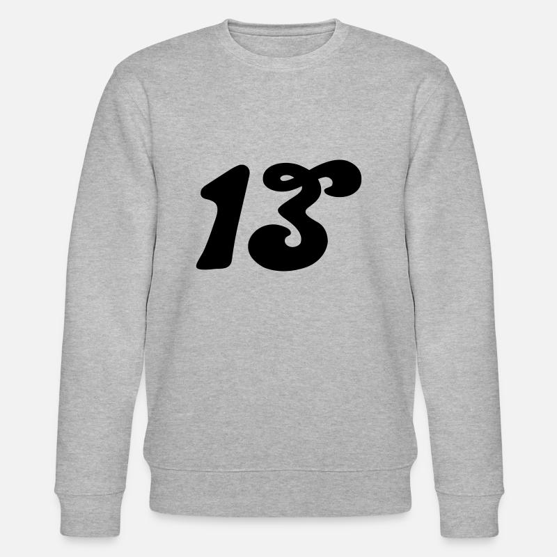 13 Fancy - Stanley/Stella Unisex Bio-Sweatshirt CHANGER  - Grau meliert