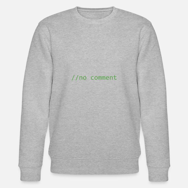 Code snippet c #: No comment - Stanley/Stella CHANGER Unisex Organic Sweatshirt - heather grey