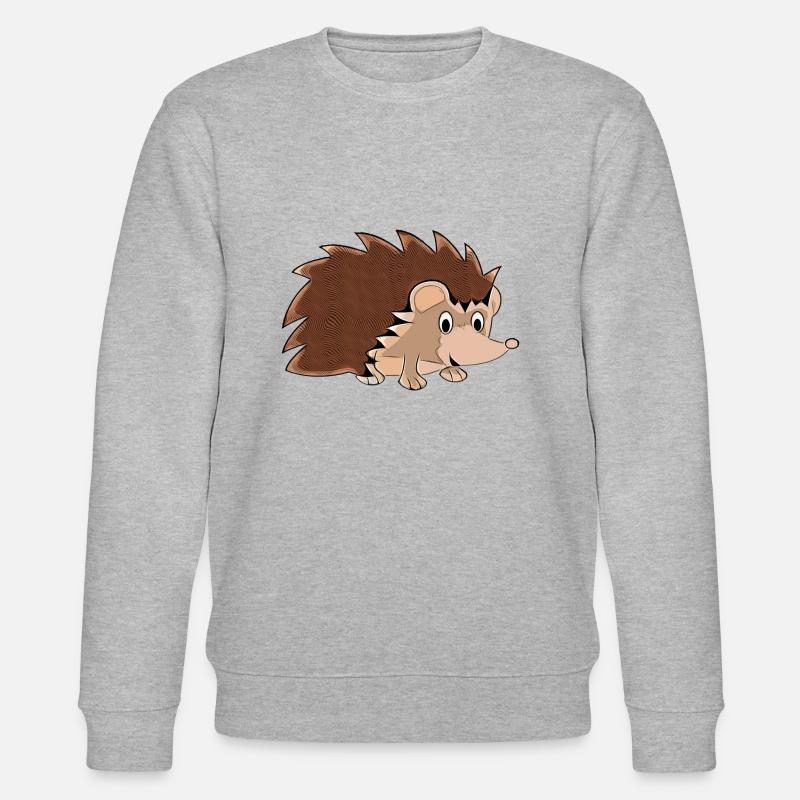igel - Stanley/Stella Unisex Bio-Sweatshirt CHANGER  - Grau meliert