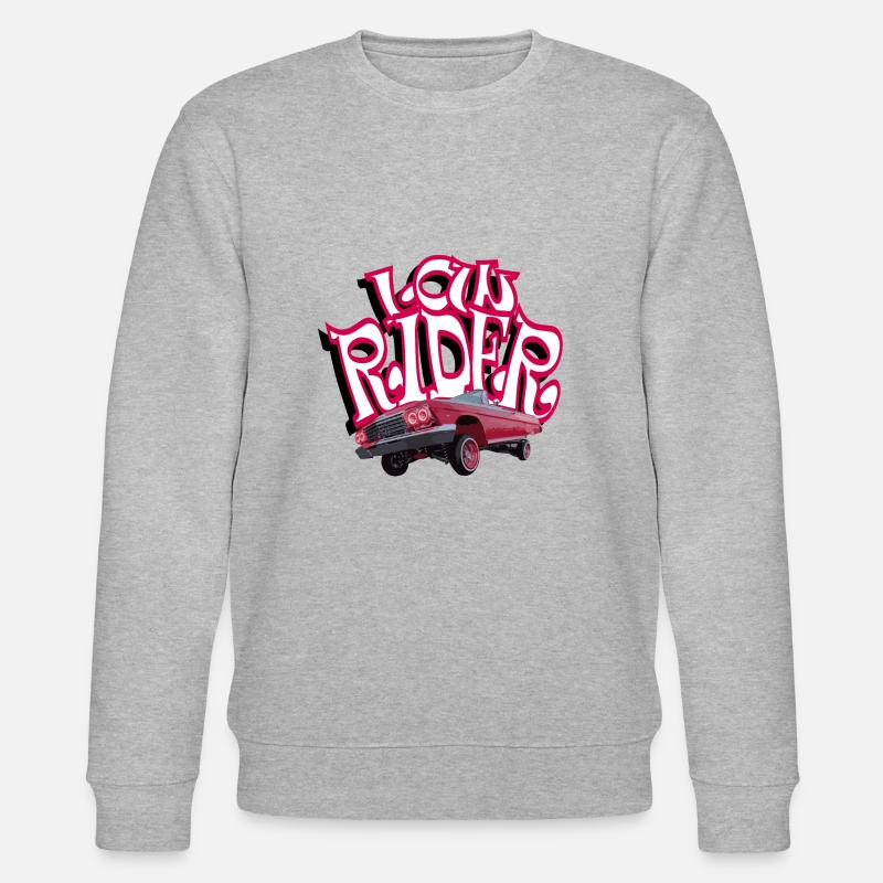 Red Lowrider - Stanley/Stella Unisex Bio-Sweatshirt CHANGER  - Grau meliert