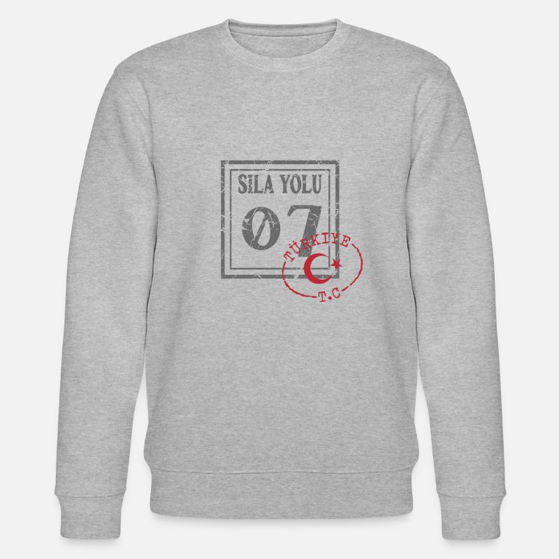 Antalya - Stanley/Stella Unisex Bio-Sweatshirt CHANGER  - Grau meliert