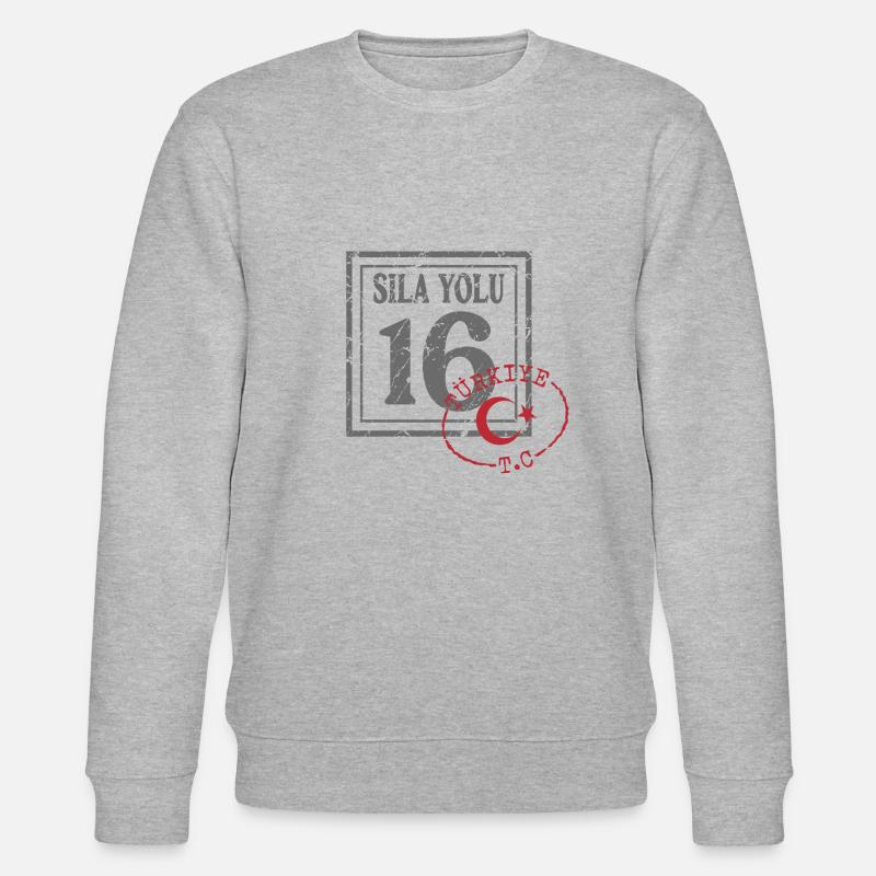 Bursa - Sweat bio CHANGER Stanley/Stella Unisexe - gris chiné
