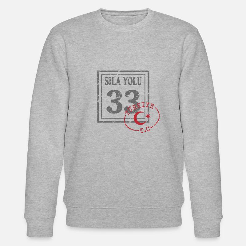 Mersin - Sweat bio CHANGER Stanley/Stella Unisexe - gris chiné