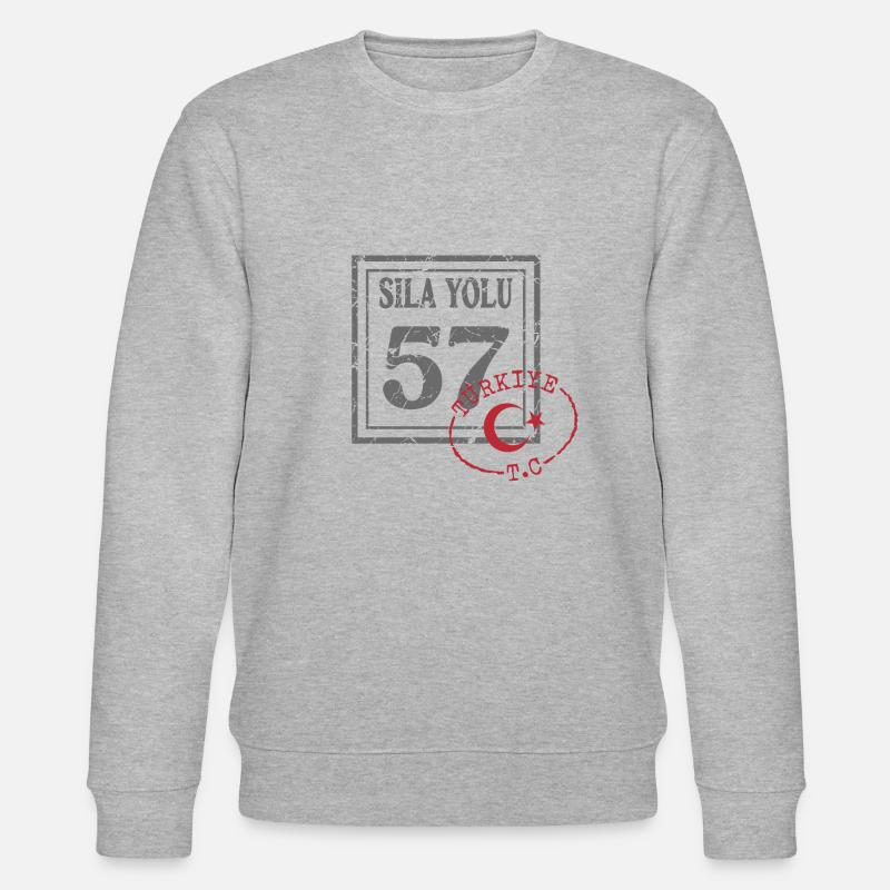 Sinop - Stanley/Stella Unisex Bio-Sweatshirt CHANGER  - Grau meliert