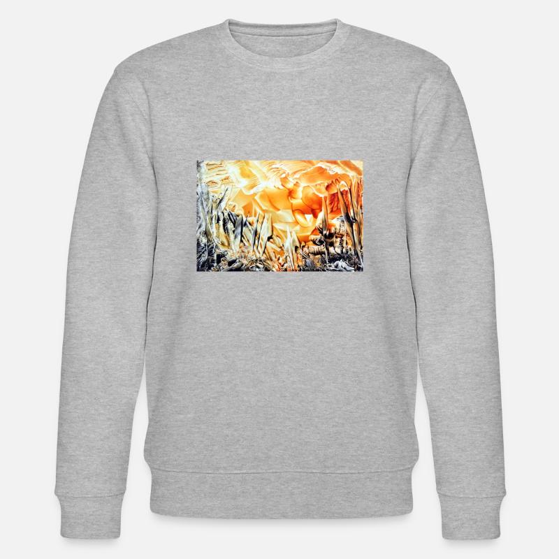 32Sentitoks - Stanley/Stella Unisex Bio-Sweatshirt CHANGER  - Grau meliert