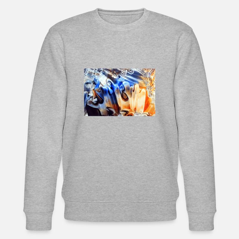 50Sentitoks - Stanley/Stella Unisex Bio-Sweatshirt CHANGER  - Grau meliert