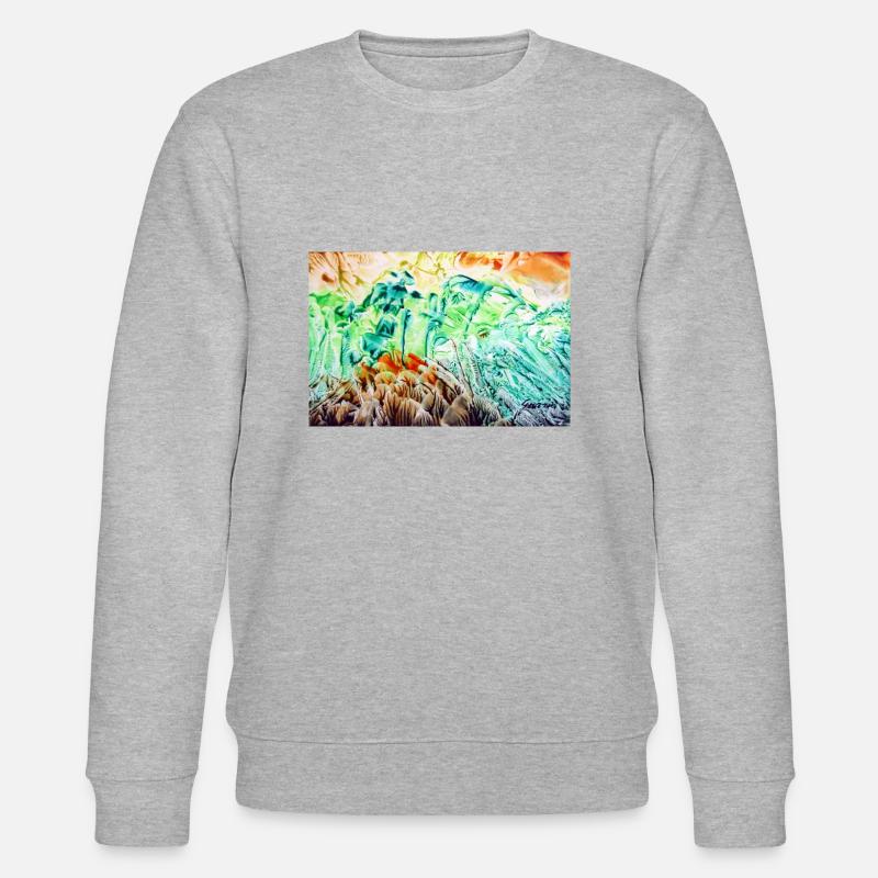 81Sentitoks - Stanley/Stella Unisex Bio-Sweatshirt CHANGER  - Grau meliert