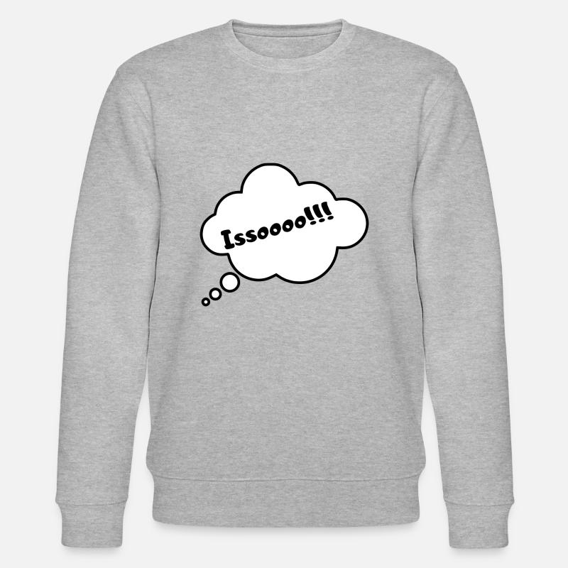 Issoooo!!! - Stanley/Stella Unisex Bio-Sweatshirt CHANGER  - Grau meliert