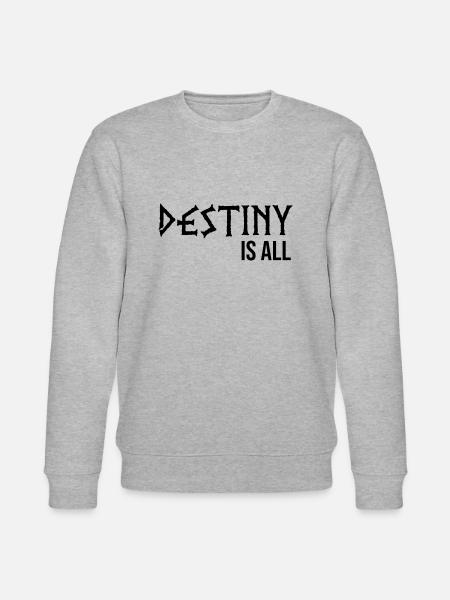 Destiny is all - Stanley/Stella CHANGER Unisex Organic Sweatshirt - heather grey