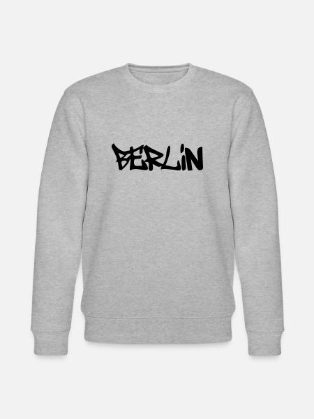 Berlin - Stanley/Stella Unisex Bio-Sweatshirt CHANGER  - Grau meliert