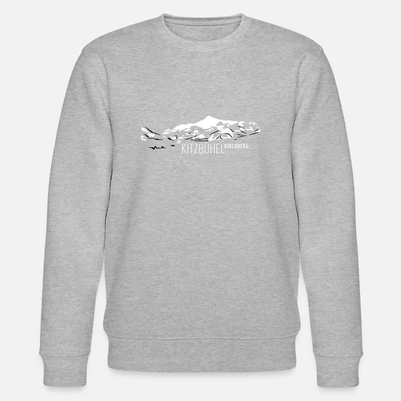 Kirchberg Kitzbühel - Stanley/Stella Unisex Bio-Sweatshirt CHANGER  - Grau meliert
