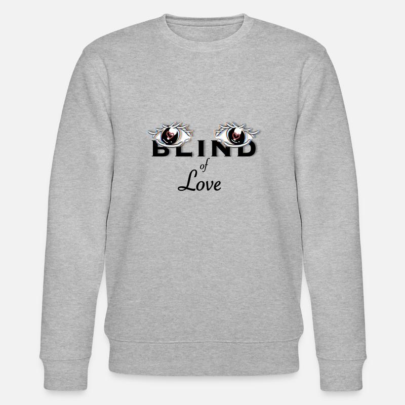 Blind von - Stanley/Stella Unisex Bio-Sweatshirt CHANGER  - Grau meliert