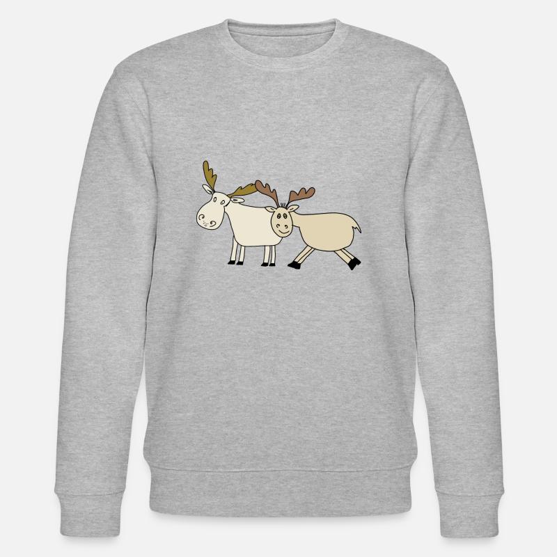 Elche - Stanley/Stella Unisex Bio-Sweatshirt CHANGER  - Grau meliert