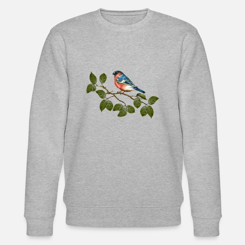 Vogel - Stanley/Stella Unisex Bio-Sweatshirt CHANGER  - Grau meliert