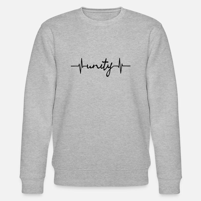 UNITY - Stanley/Stella Unisex Bio-Sweatshirt CHANGER  - Grau meliert