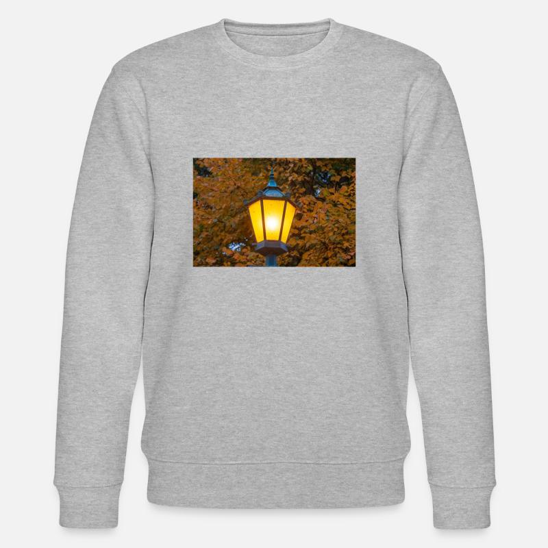 Alte Straßenlaterne - Stanley/Stella Unisex Bio-Sweatshirt CHANGER  - Grau meliert