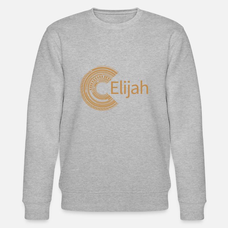 Für Elijah - Stanley/Stella Unisex Bio-Sweatshirt CHANGER  - Grau meliert