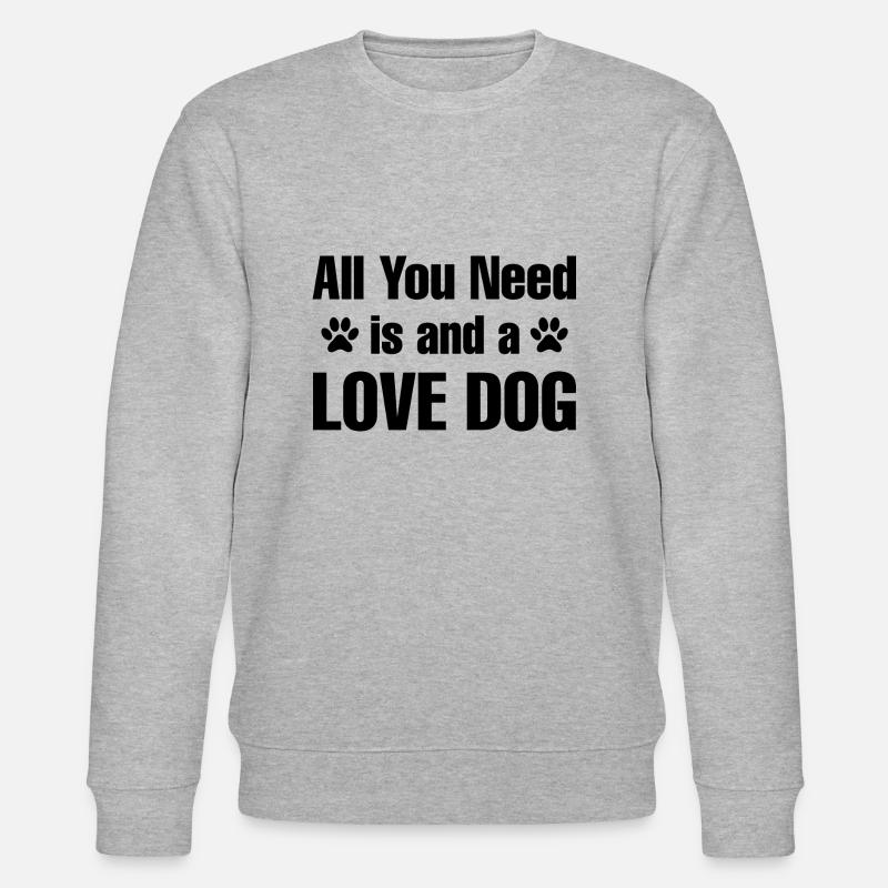 Hund Chien - Sweat bio CHANGER Stanley/Stella Unisexe - gris chiné