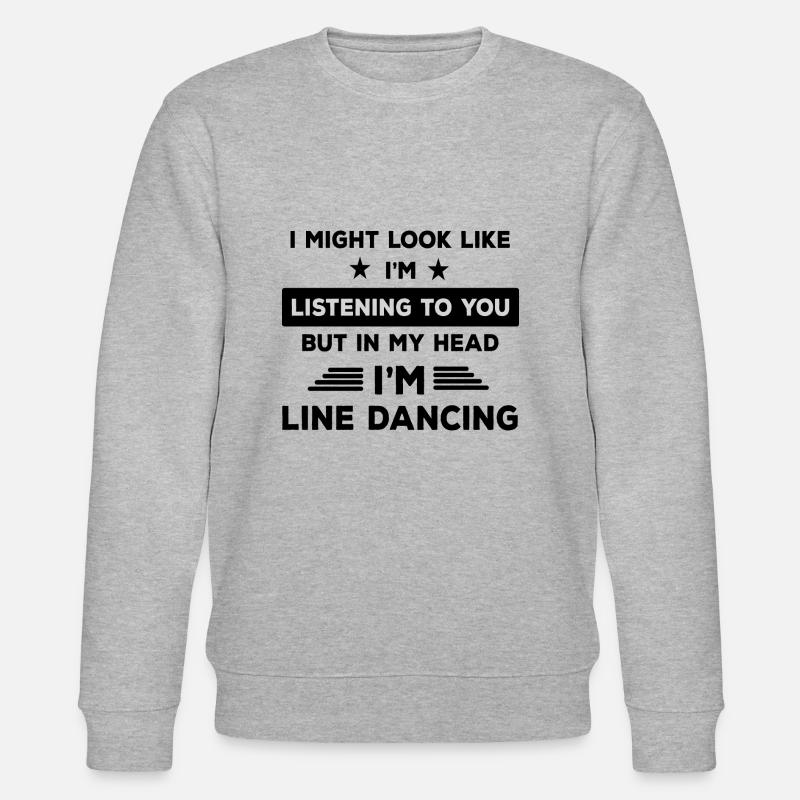 Dancing Dance Music - Stanley/Stella Unisex Bio-Sweatshirt CHANGER  - Grau meliert