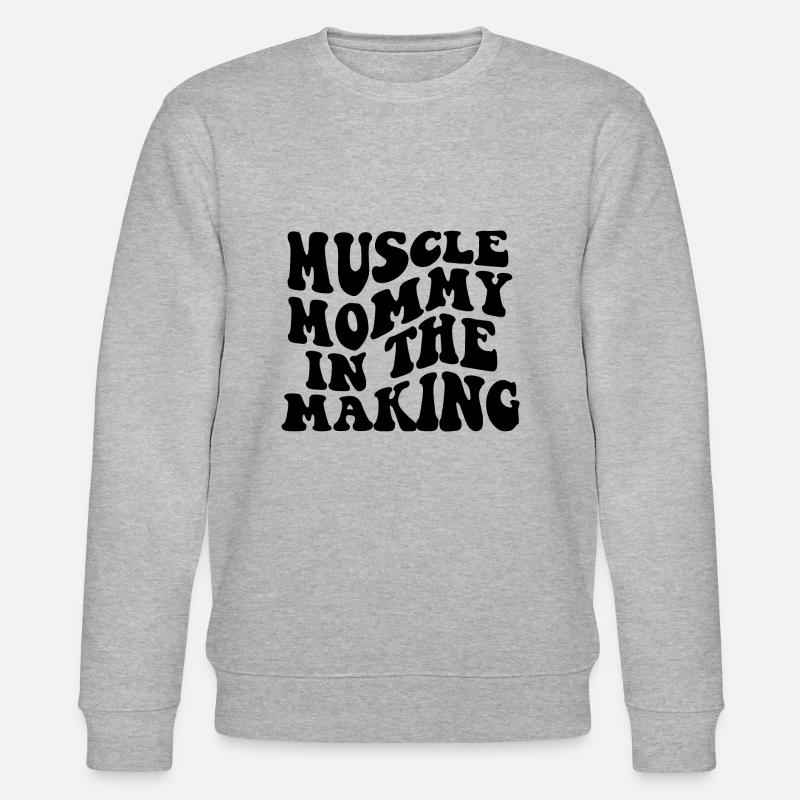 spreadshirtdesign 11 - Stanley/Stella Unisex Bio-Sweatshirt CHANGER  - Grau meliert