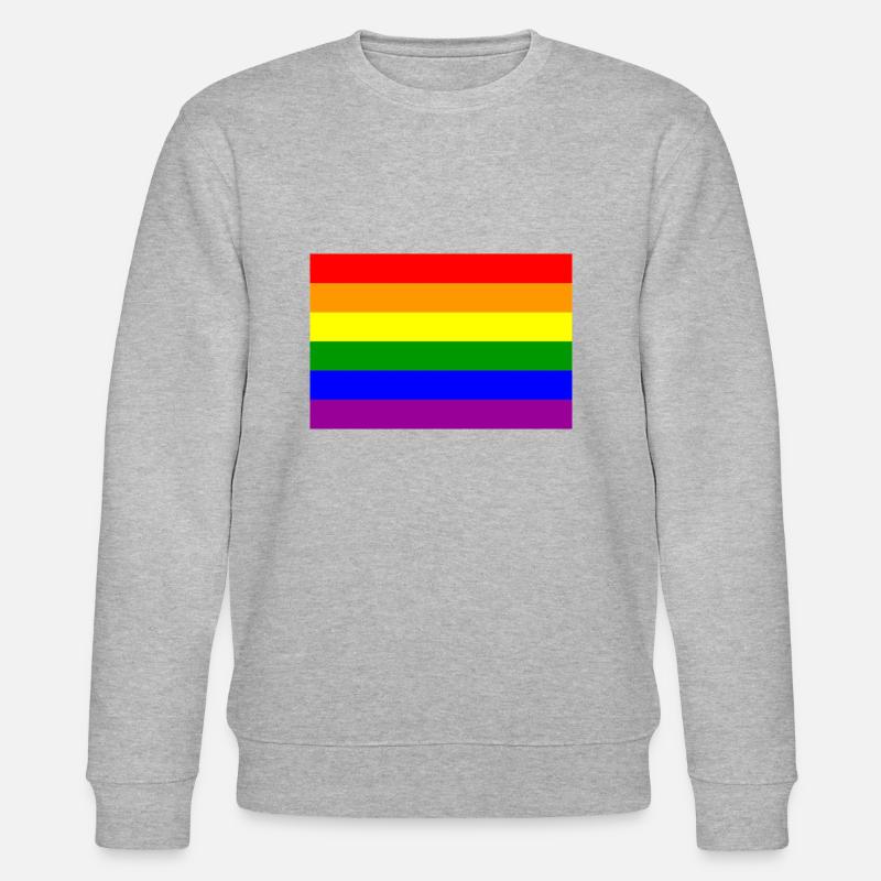 Pride - Stanley/Stella Unisex Bio-Sweatshirt CHANGER  - Grau meliert
