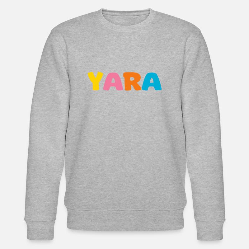Name - Yara - Stanley/Stella Unisex Bio-Sweatshirt CHANGER  - Grau meliert