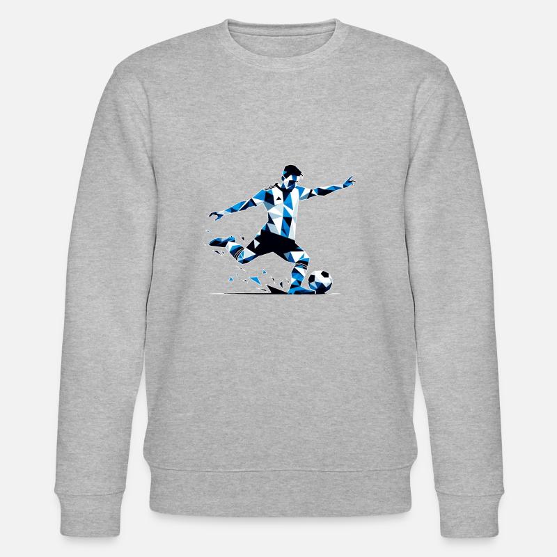 Fussball Argentinien - Stanley/Stella Unisex Bio-Sweatshirt CHANGER  - Grau meliert