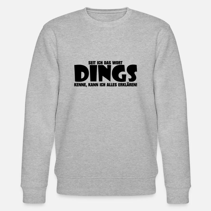 Dings - Sweat bio CHANGER Stanley/Stella Unisexe - gris chiné