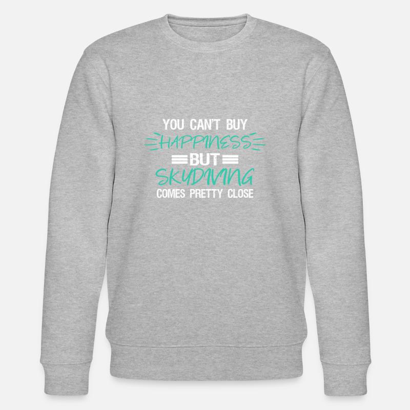 Skydive - Stanley/Stella Unisex Bio-Sweatshirt CHANGER  - Grau meliert