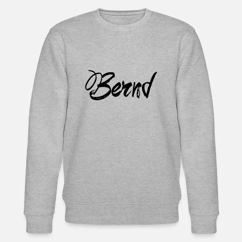 Bernd - Sweat bio CHANGER Stanley/Stella Unisexe - gris chiné