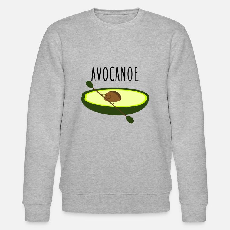 Kanu Paddelboot Acocado - Stanley/Stella Unisex Bio-Sweatshirt CHANGER  - Grau meliert