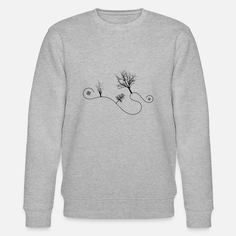 Arbre d’art de la nature - Sweat bio CHANGER Stanley/Stella Unisexe - gris chiné