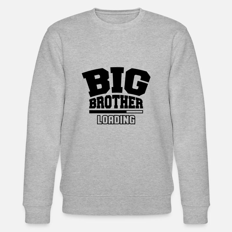 Big Brother Loading - Stanley/Stella Unisex Bio-Sweatshirt CHANGER  - Grau meliert