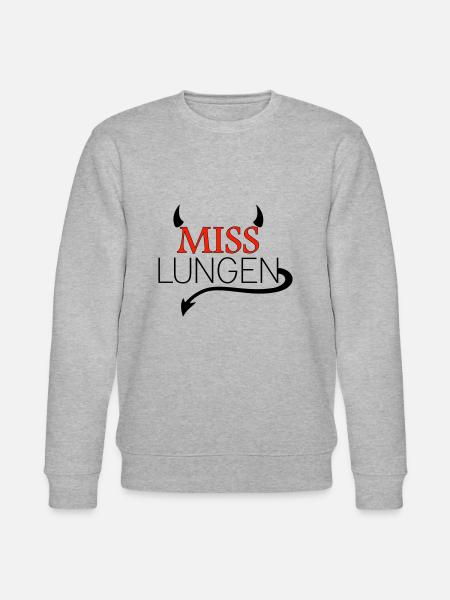 Miss lungen - Stanley/Stella Unisex Bio-Sweatshirt CHANGER - Grau meliert