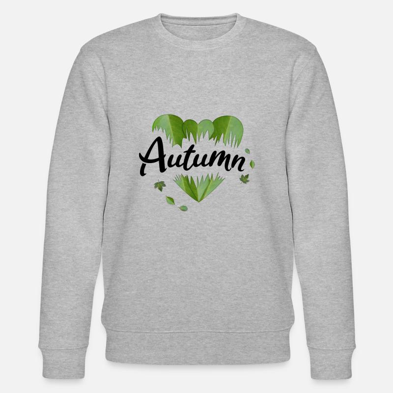 Feuilles d’automne Feuilles d’automne - Sweat bio CHANGER Stanley/Stella Unisexe - gris chiné