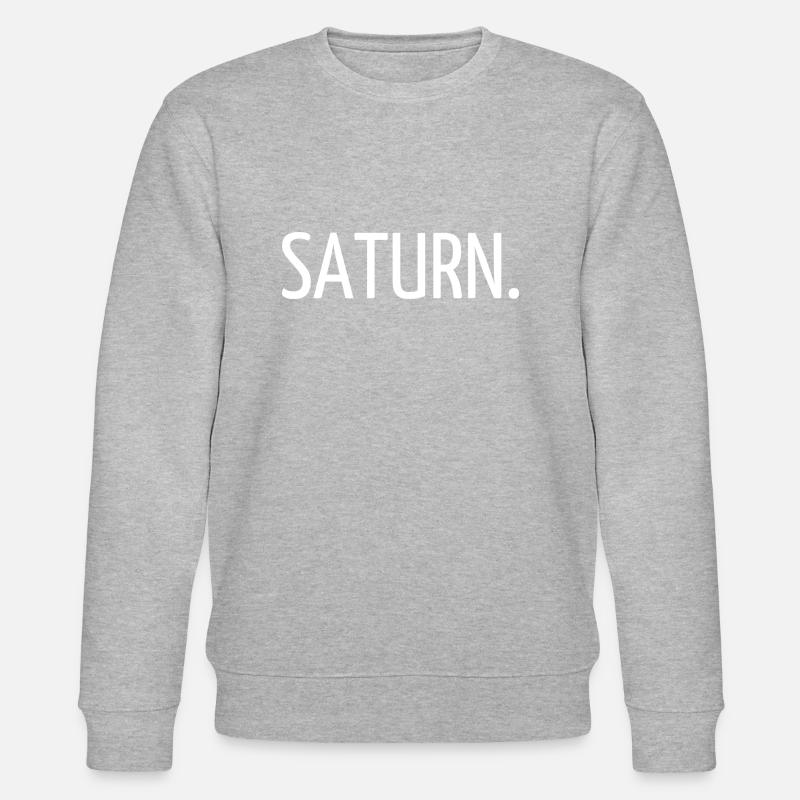 Saturn. - Stanley/Stella Unisex Bio-Sweatshirt CHANGER  - Grau meliert