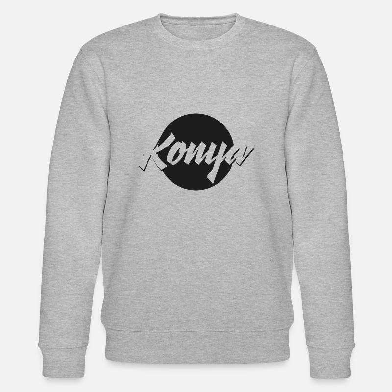 Konya - Stanley/Stella Unisex Bio-Sweatshirt CHANGER  - Grau meliert