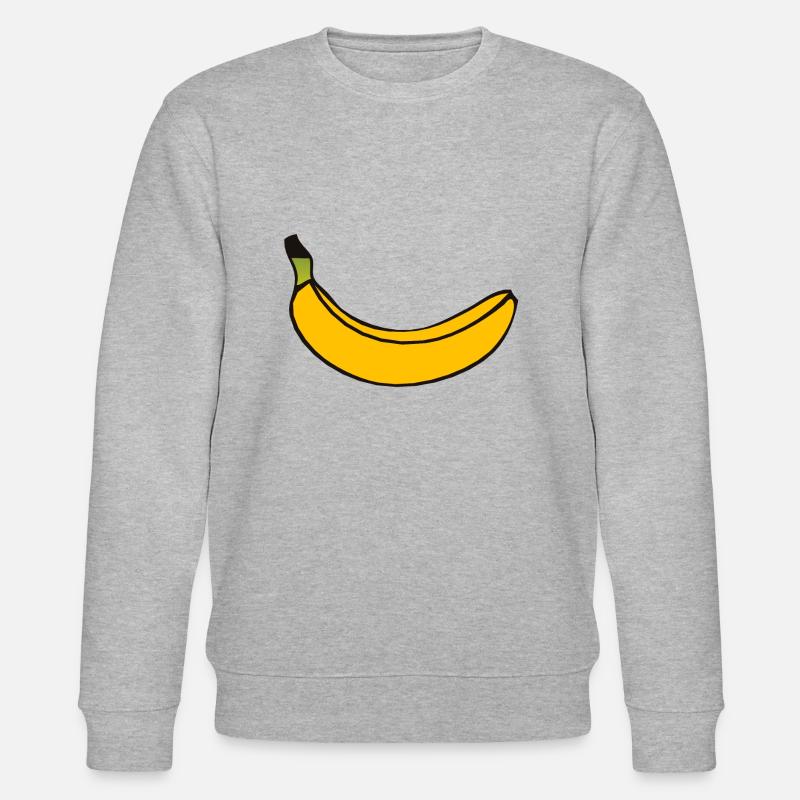 banane 7 A - Sweat bio CHANGER Stanley/Stella Unisexe - gris chiné