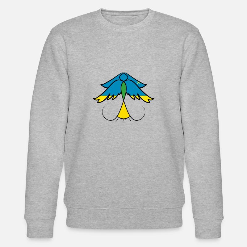 Ange du pardon - Sweat bio CHANGER Stanley/Stella Unisexe - gris chiné