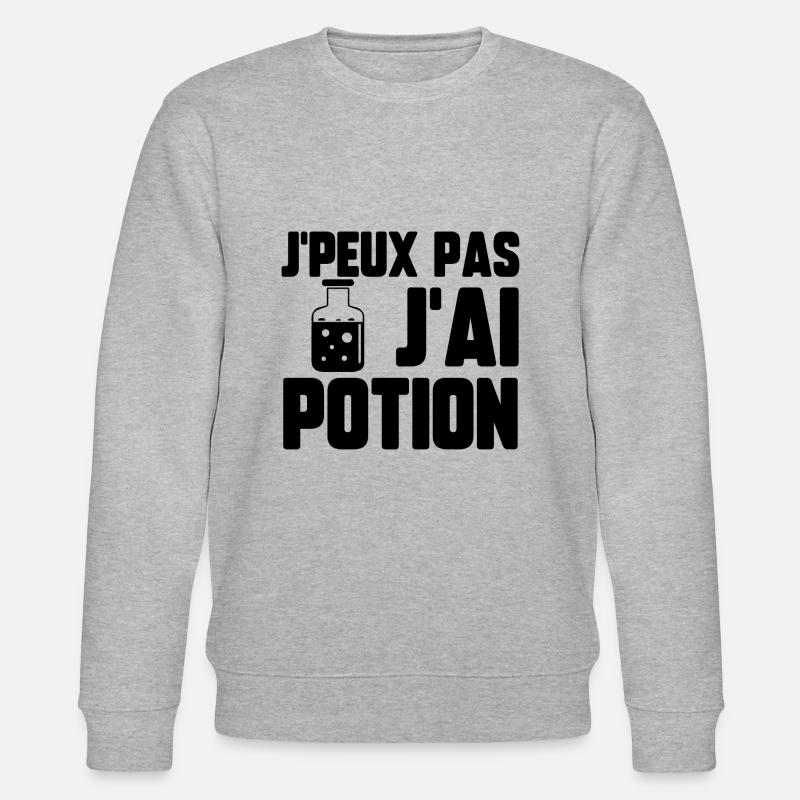 J’peux pas j’ai potion - Sweat bio CHANGER Stanley/Stella Unisexe - gris chiné